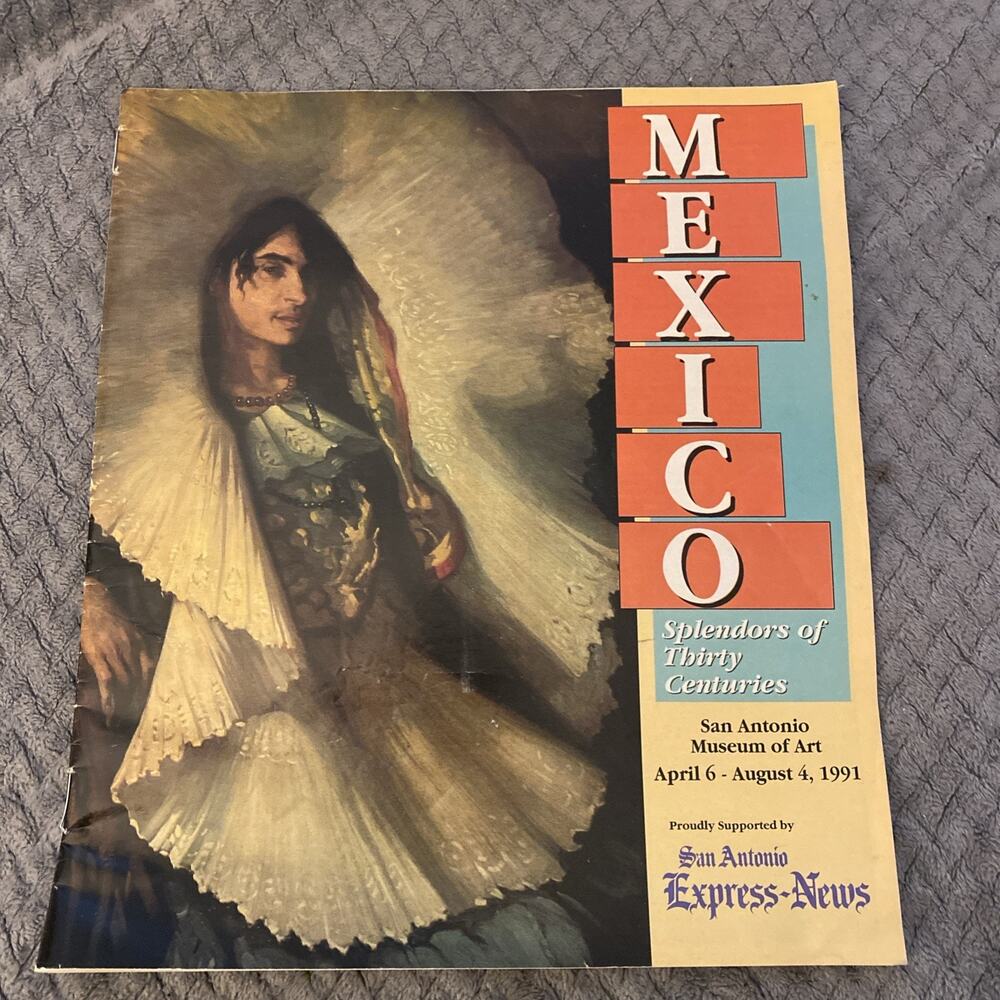 San Antonio Museum of Art 1991 Mexico Splendors Of Thirty Centuries Express News